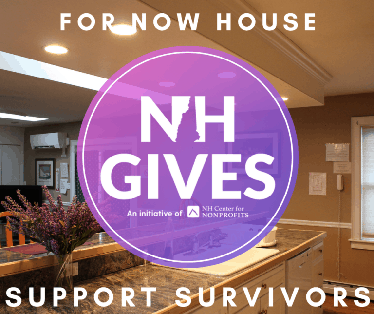 for now house NH GIves logo support survivors